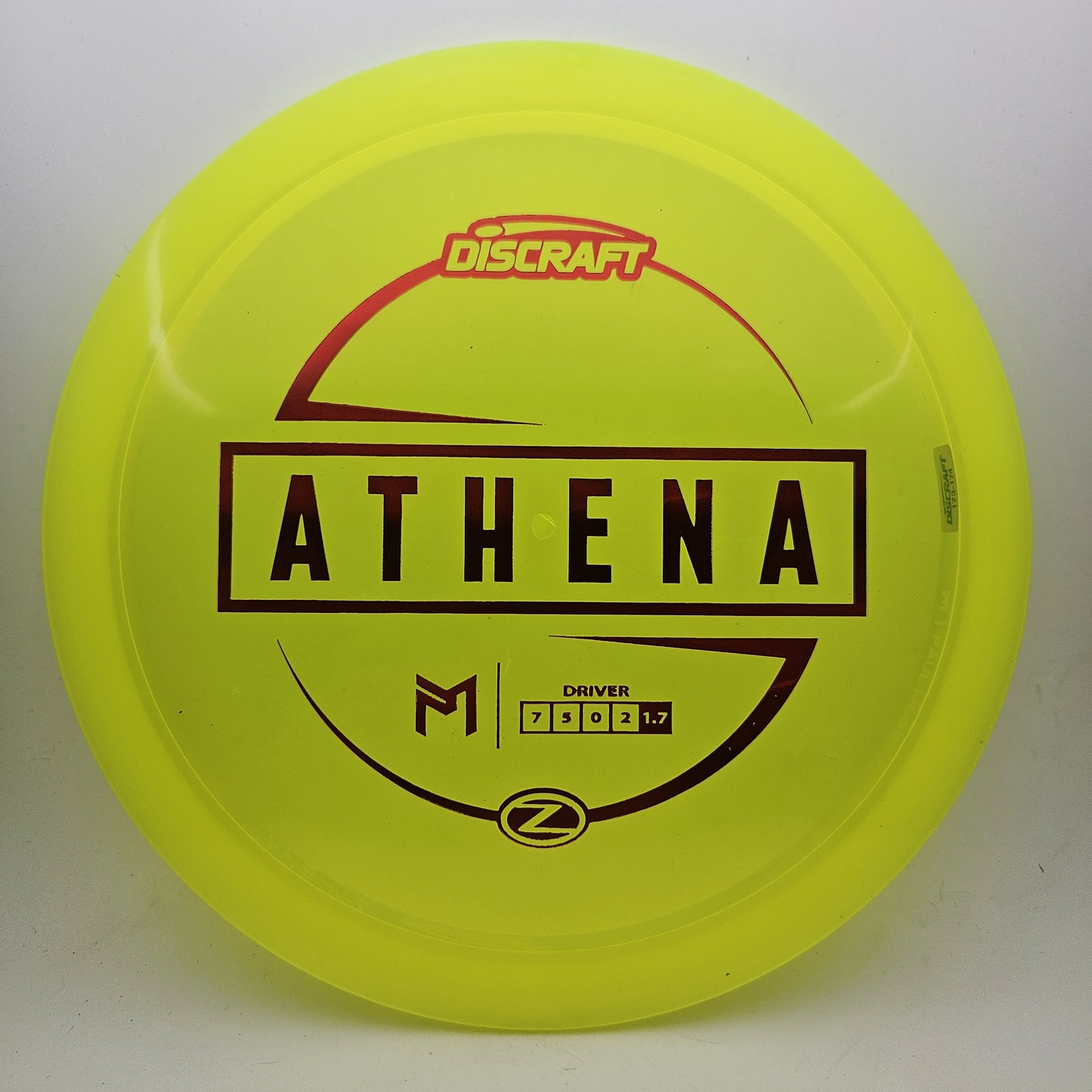 #19065 173-174g Yellow McBeth Z Athena
