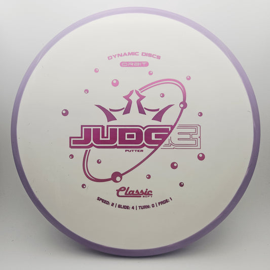 #17396 176g White / Purple Classic Soft Orbit Judge