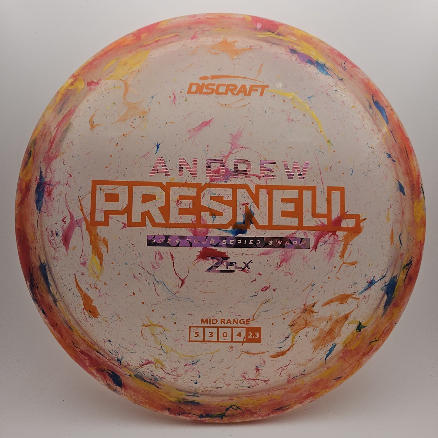 #7417 177+g Orange, Andrew Presnell Tour Series Jawbreaker Z Flx Swarm