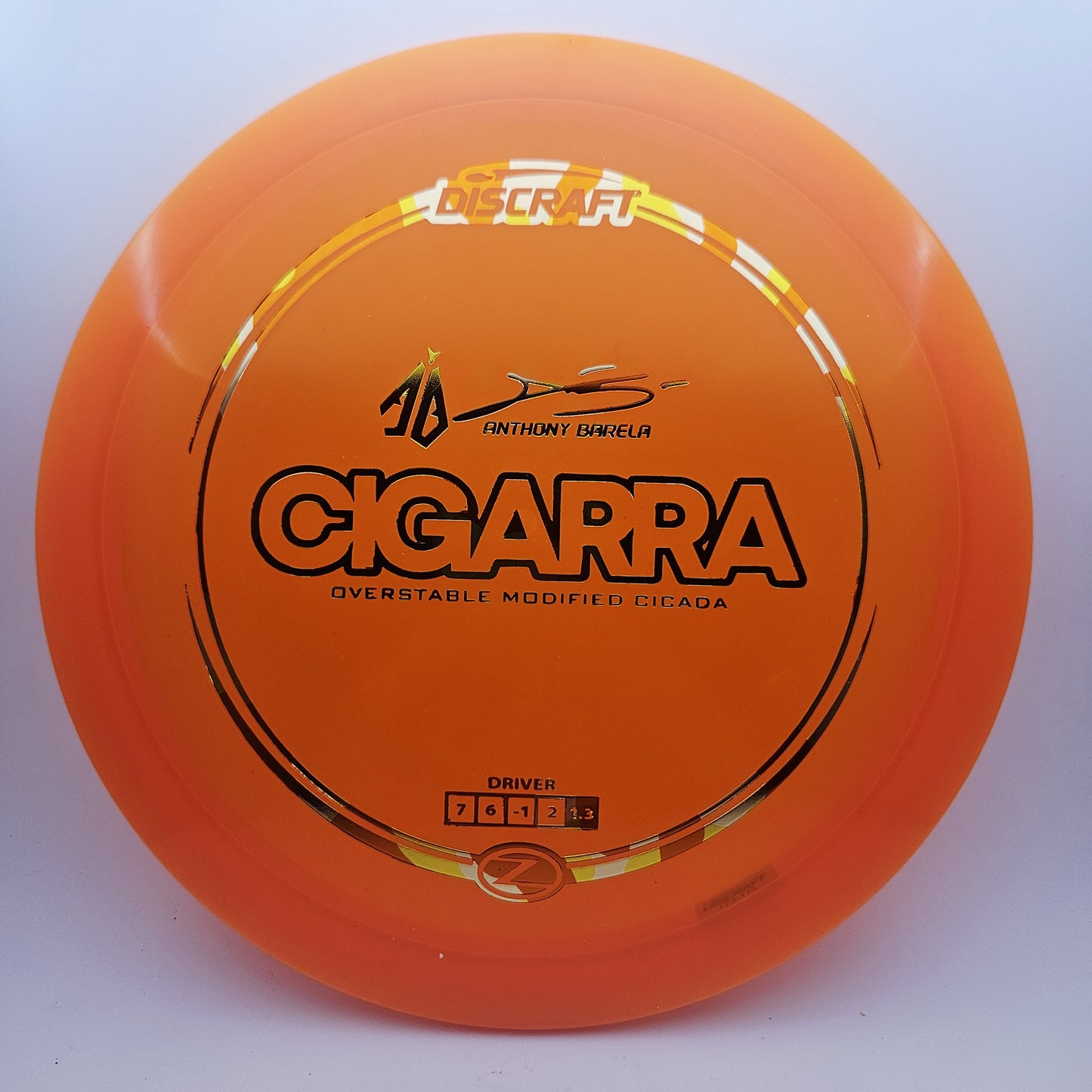 #15162 173-174g Orange Z Cigarra