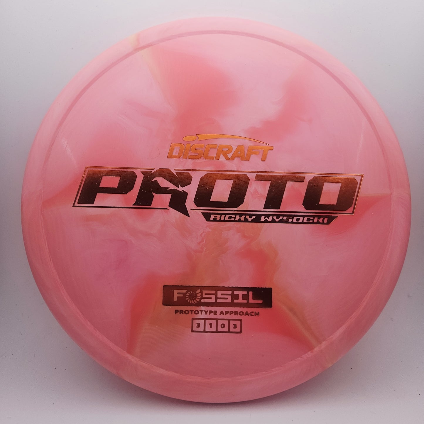 #18258 173-174g Peach, Ricky Wysocki Prototype Fossil - Ricky Wysocki