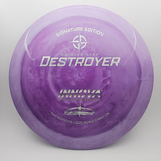 #16760 170g Purple, Ohn Scoggins World Champion Swirly Star Destroyer