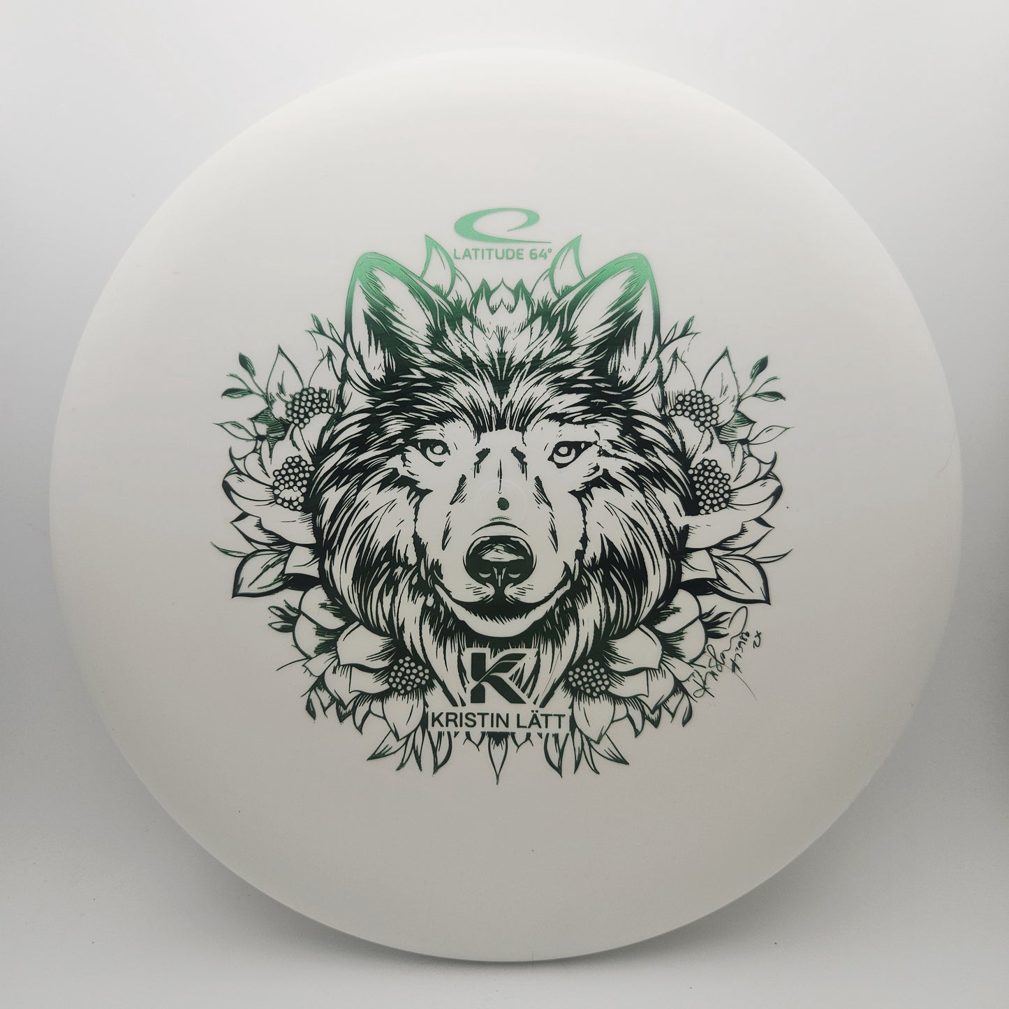 #15658 175g White, Kristin Latt Team Series Zero Medium Moonshine Pure
