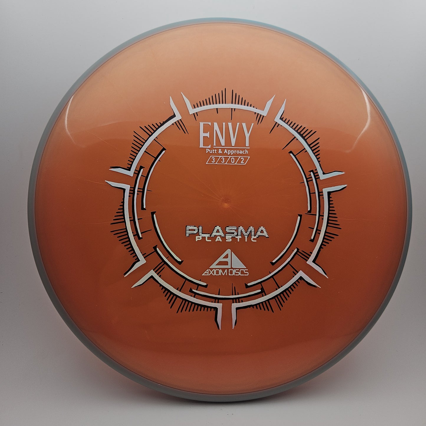 #6977 171g Orange / Grey Plasma Envy