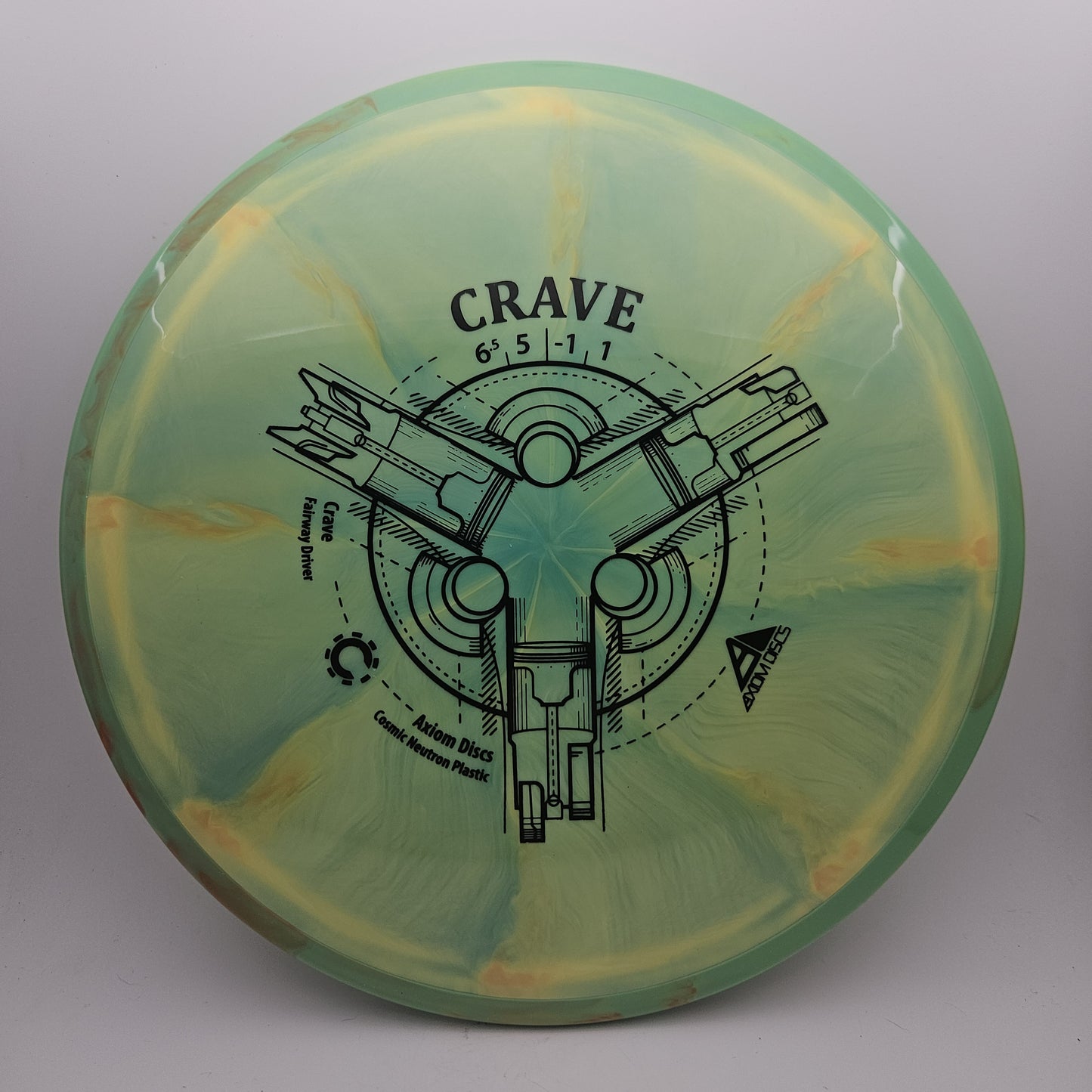 #11083 172g Green / Green Cosmic Neutron Crave