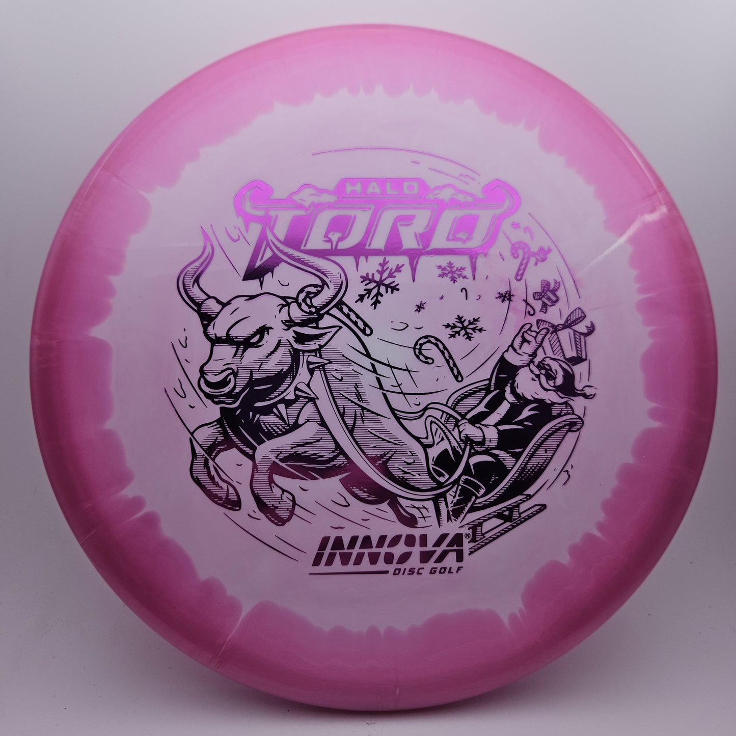 #9548 174g Pink / White Halo Star Toro