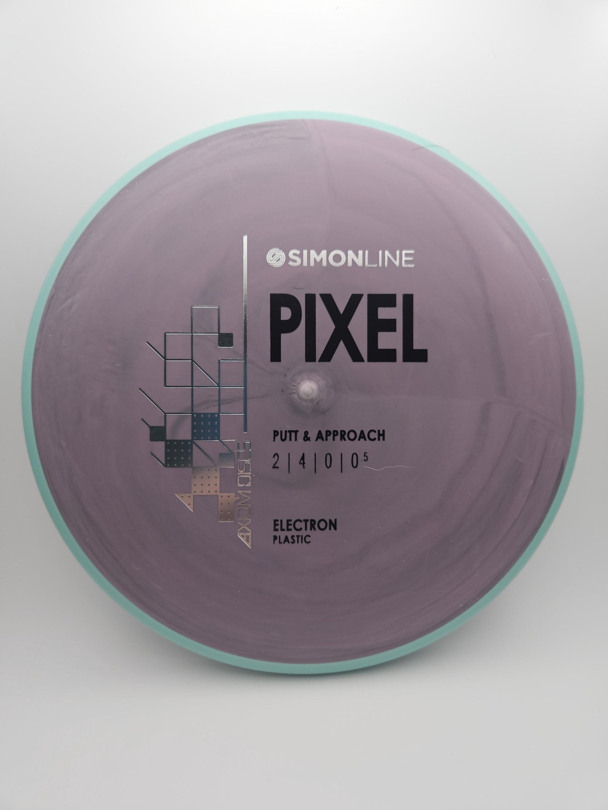 #3765 175g Purple / Teal Electron Pixel