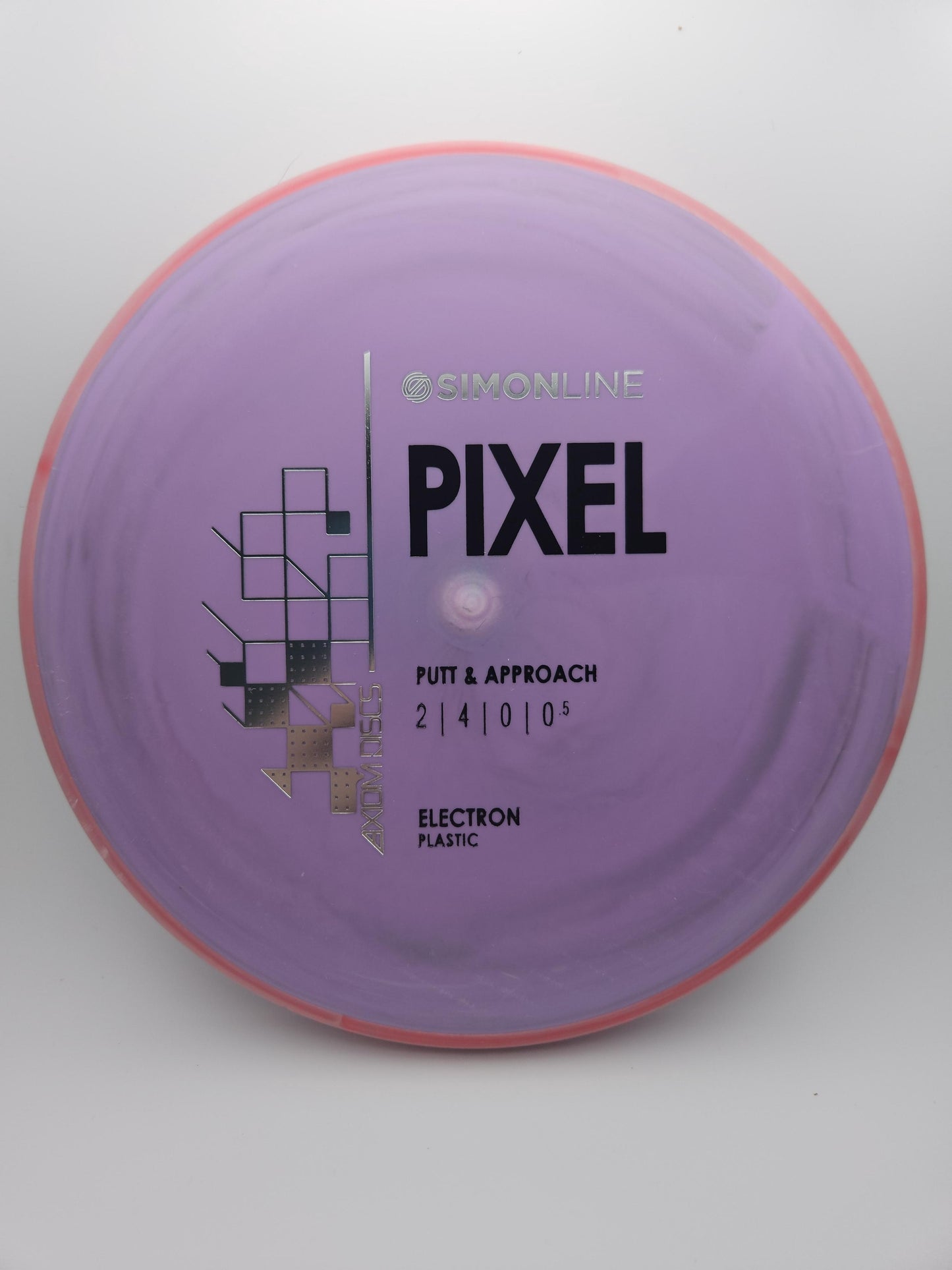 #3788 174g Purple / Red Electron Pixel