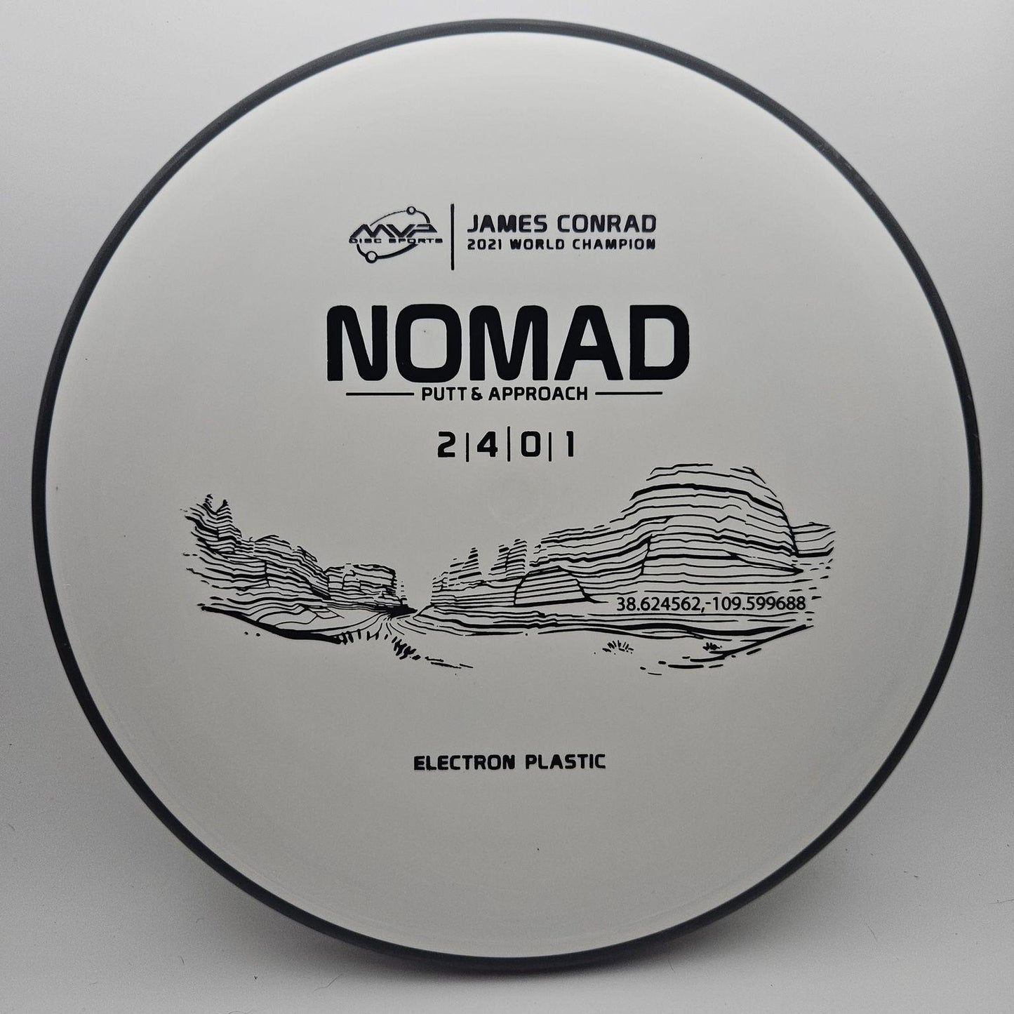 #4496 173g White Electron Nomad