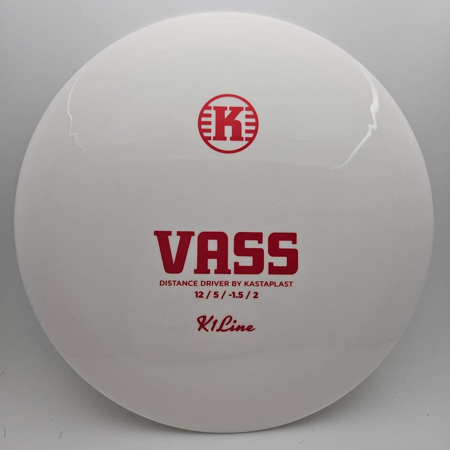 #4438 172g White K1 Vass