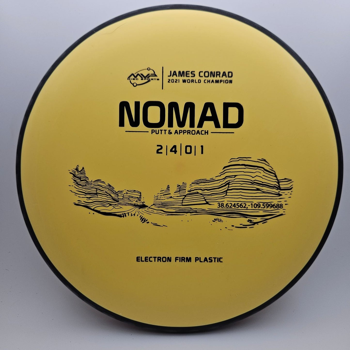 #4288 172g Yellow Electron Firm Nomad
