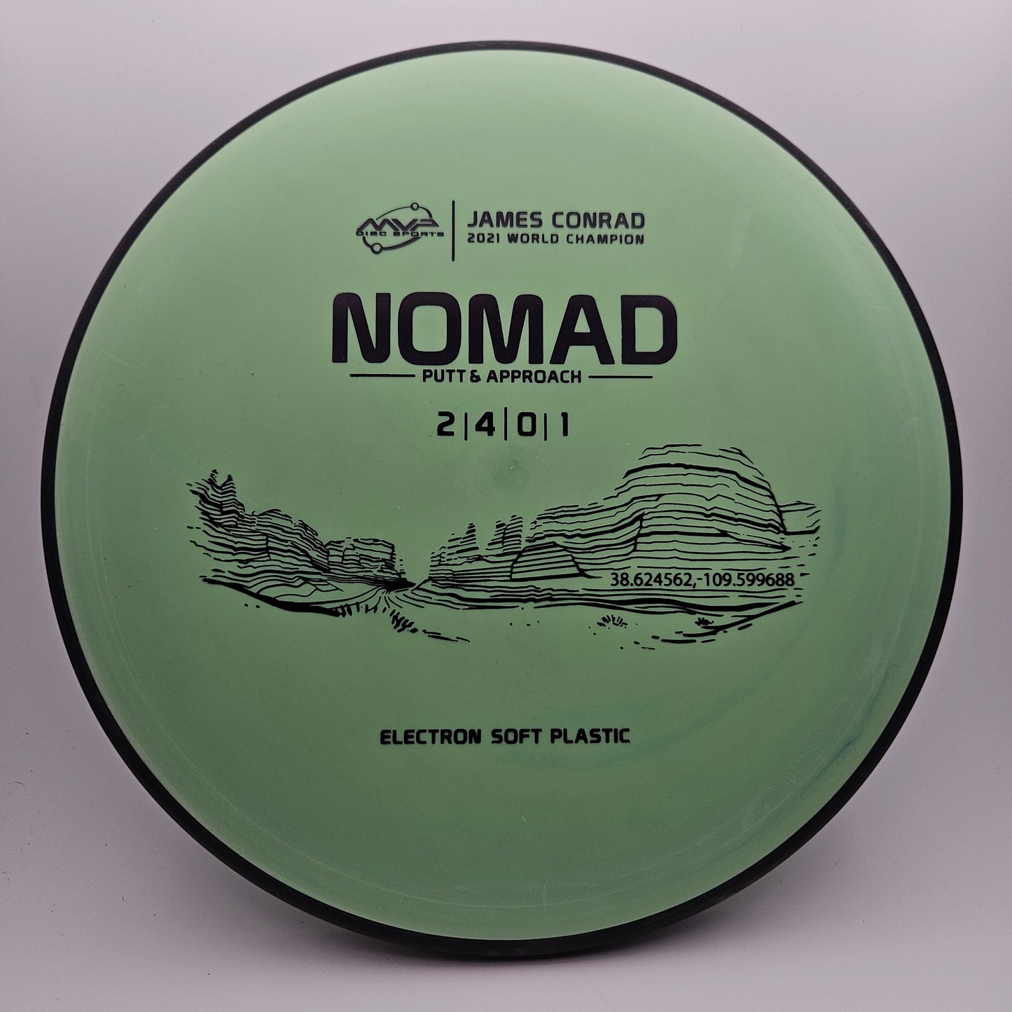 #4275 174g Green Electron Soft Nomad