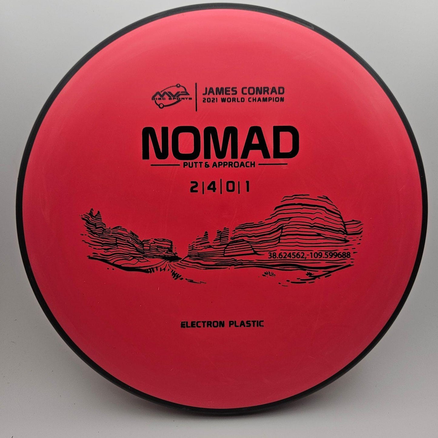 #4284 173g Red Electron Nomad